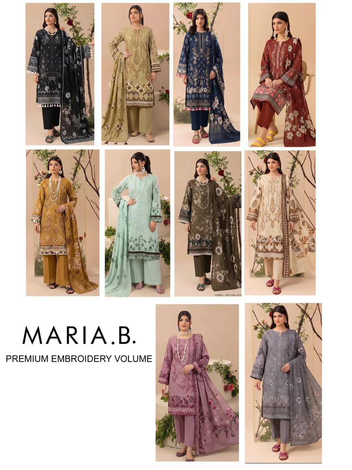 MARIA B LUXURY DIGITAL PRINT