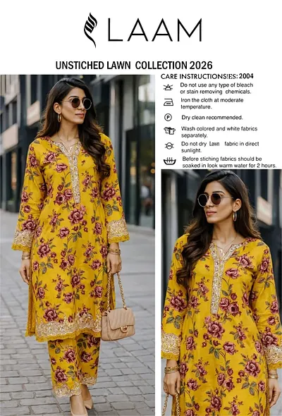Lawn Print 3pc Replicas