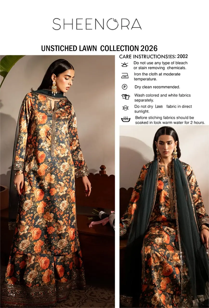 Lawn Print 3pc Replicas