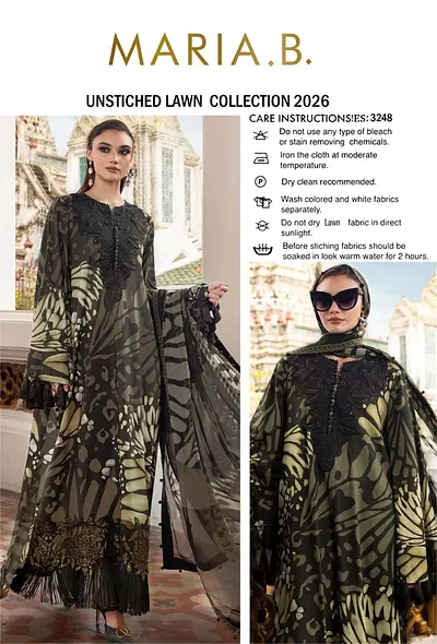 Lawn Print 3pc Replicas