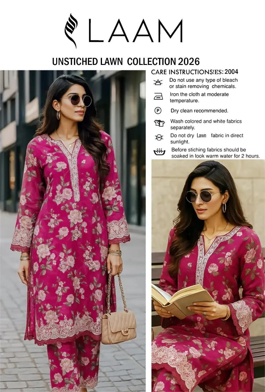 Lawn Print 3pc Replicas