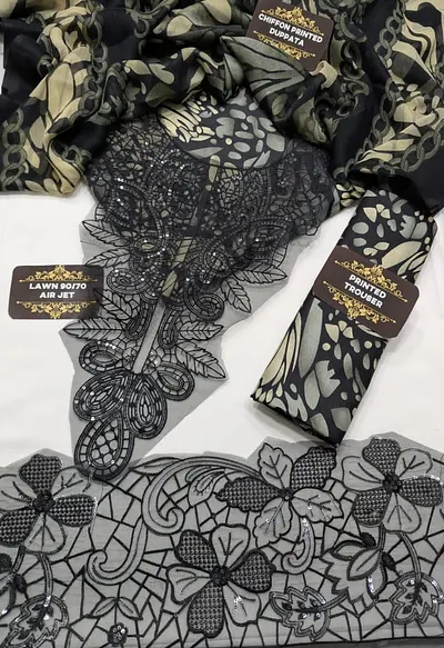 Lawn Print 3pc Replicas