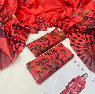 BRANDED Lawn with Lawn Duppata 3pc Lawn Collection 