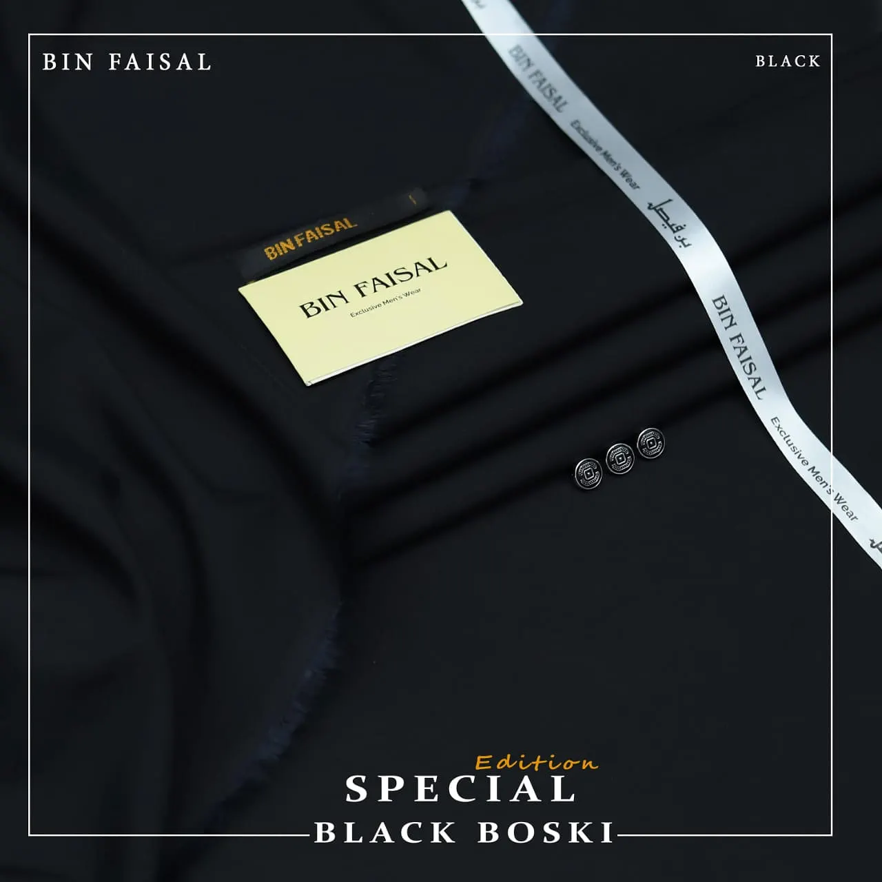 Bin Faisal — Black Edition Premium Boski