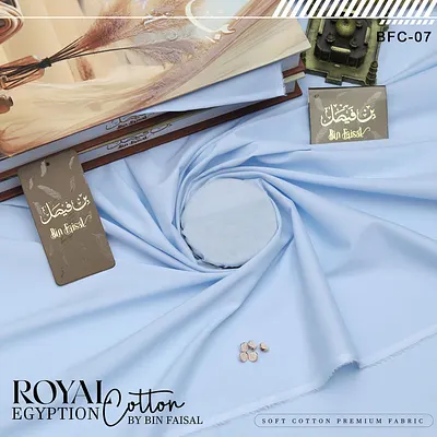 Royal Egyptian Cotton — Liquid Ammonia Finish