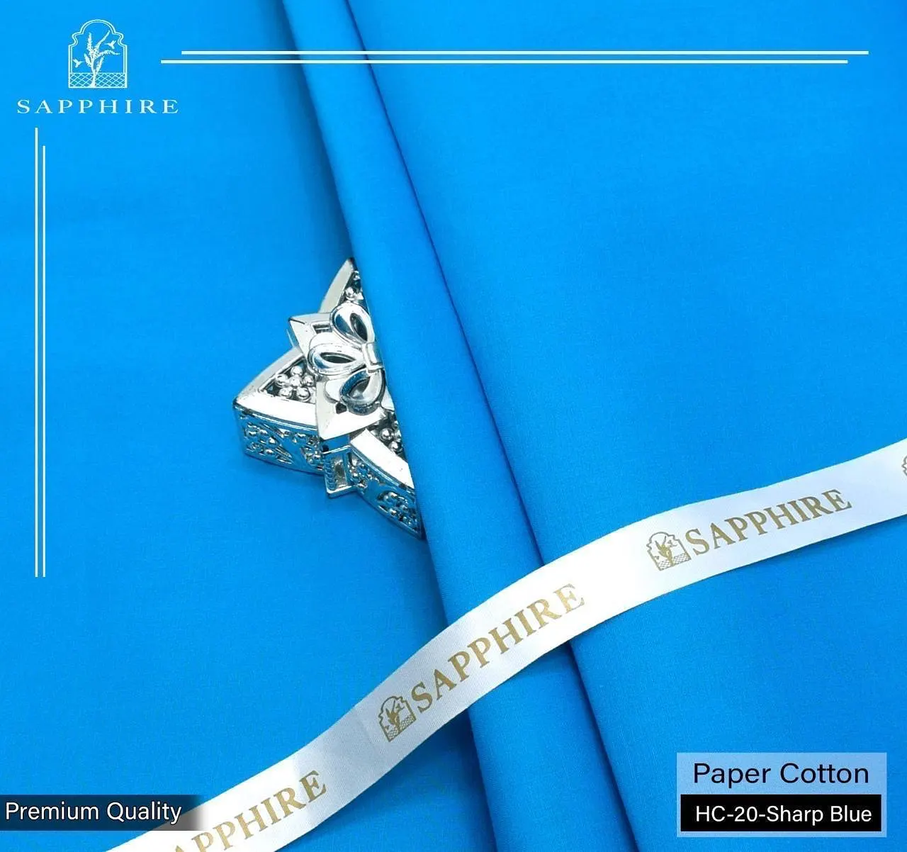 Sapphire Paper Cotton