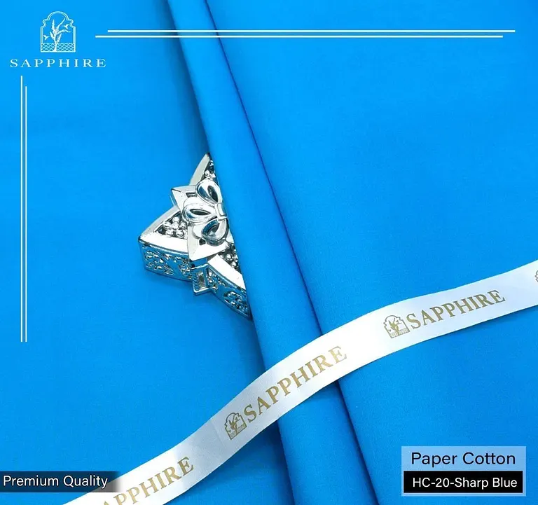 Sapphire Paper Cotton