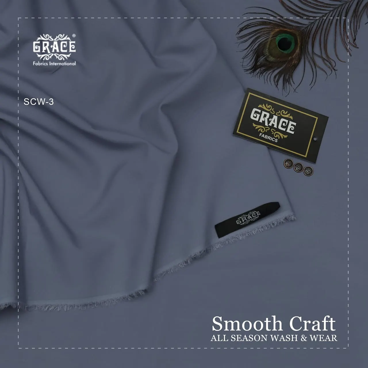 Grace — Microfiber PV Tropical (Eid Ul Azha)